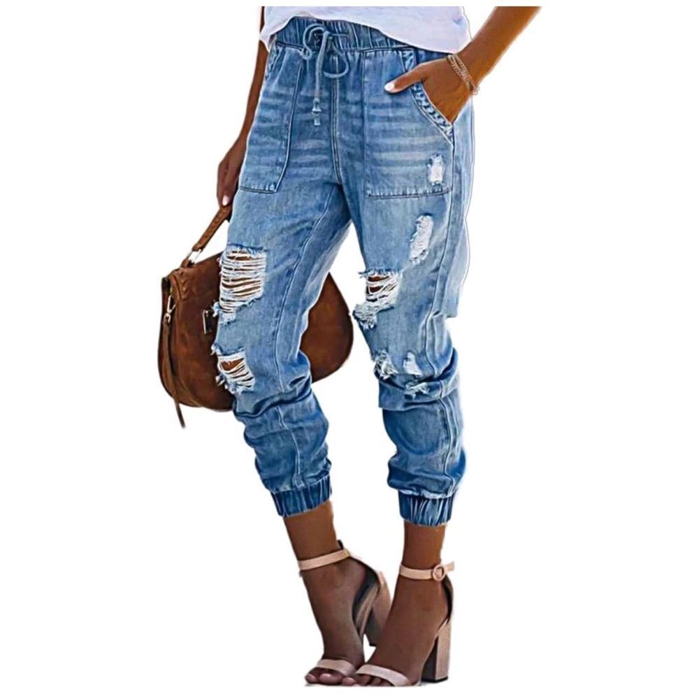 Indigo Reign Womens‎ Jogger Jeans Size Small C16
